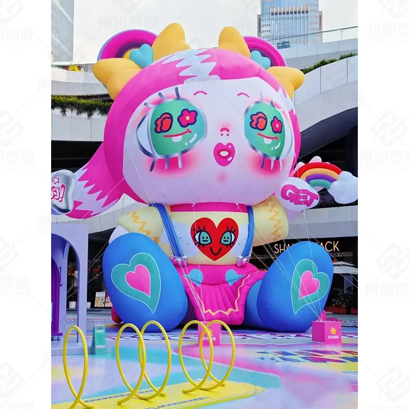 풍선 인형, 창의적인 모양의 공기 모델, 송풍기 포함, 야외 쇼핑몰 광장 장식 및 무대 장식