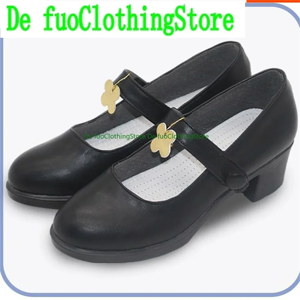 

Klee Genshin Impact Cosplay Shoes Boots Game Anime Halloween Christmas DefuoClothing Shoes Store