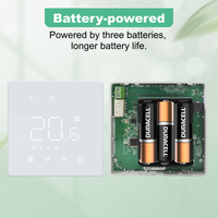 Tuya Smart Wifi Thermostat For Gas Boiler Battery Heating Thermostat Wifi Wall Digital Temperature Controller Alexa Google Home