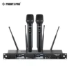 Phenyx Pro PTAU-2 트루 다이버시티 무선 마이크 시스템, ID 잠금, 자동 스캔, DJ용 무선 마이크, 노래방, 신제품 1