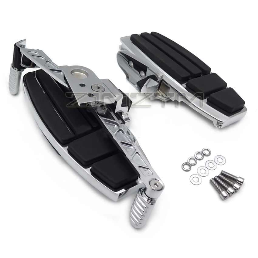 Motorcycle Pedals Driver FootBoard Kit Fits For Honda Goldwing GL1800 2001-2017 Gold Wing F6B 2013-2016 Valkyrie 1800 2014-2015