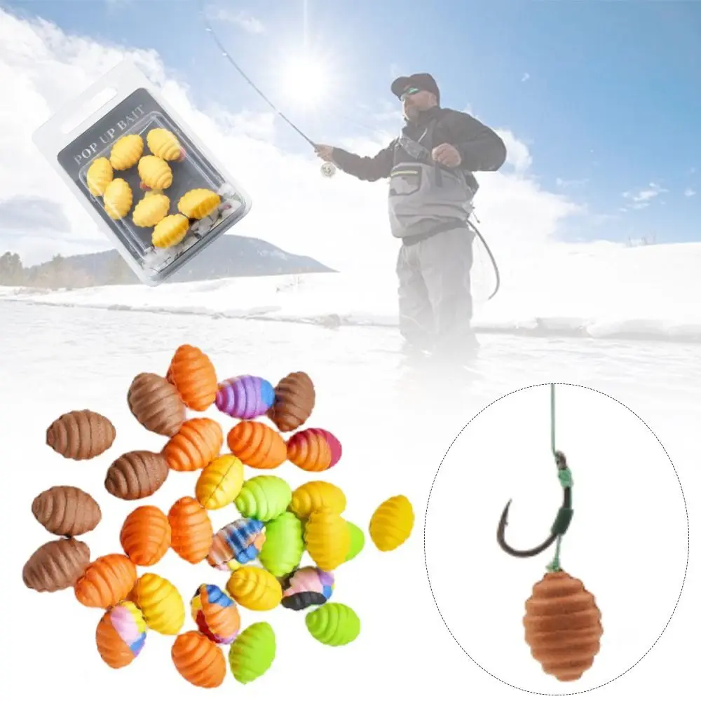 8pcs Carp Hair Zig Rig Method Carp Fishing Bait Boilie Fishing Feeder Zig Rig Fishing Boilies Bait Fishing Lures Water Bait