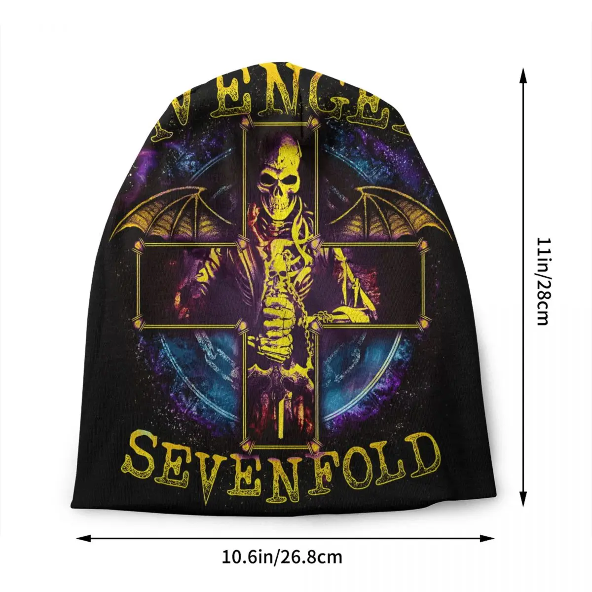 Custom A-Avengeds S-Sevenfolds Hot Classic Rock Skullies Beanies Caps Winter Knit Hat Men Women Hip Hop Bonnet Hats Ski Cap