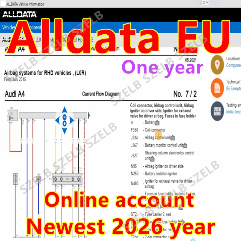 2026 auto repair alldata software full version 2026 alldata online account with Wiring Diagrams Mainly supports European cars