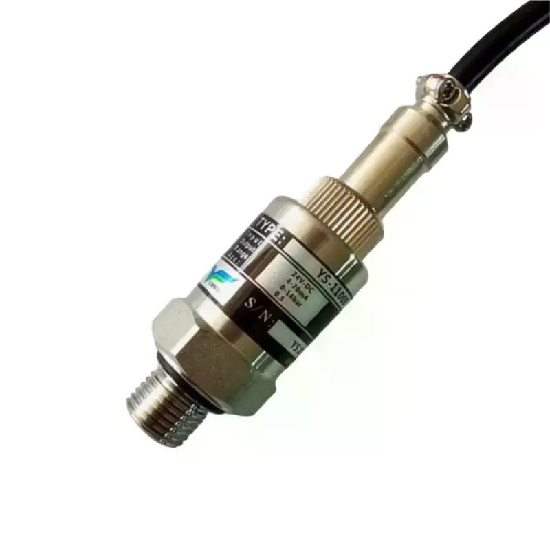 1Pcs Transducer For Water Pump Hydraulic Air Oil Liquid 24V Industrial Pressure Transmitter 4-20mA G1/4 PT-506 Pressure Sensor
