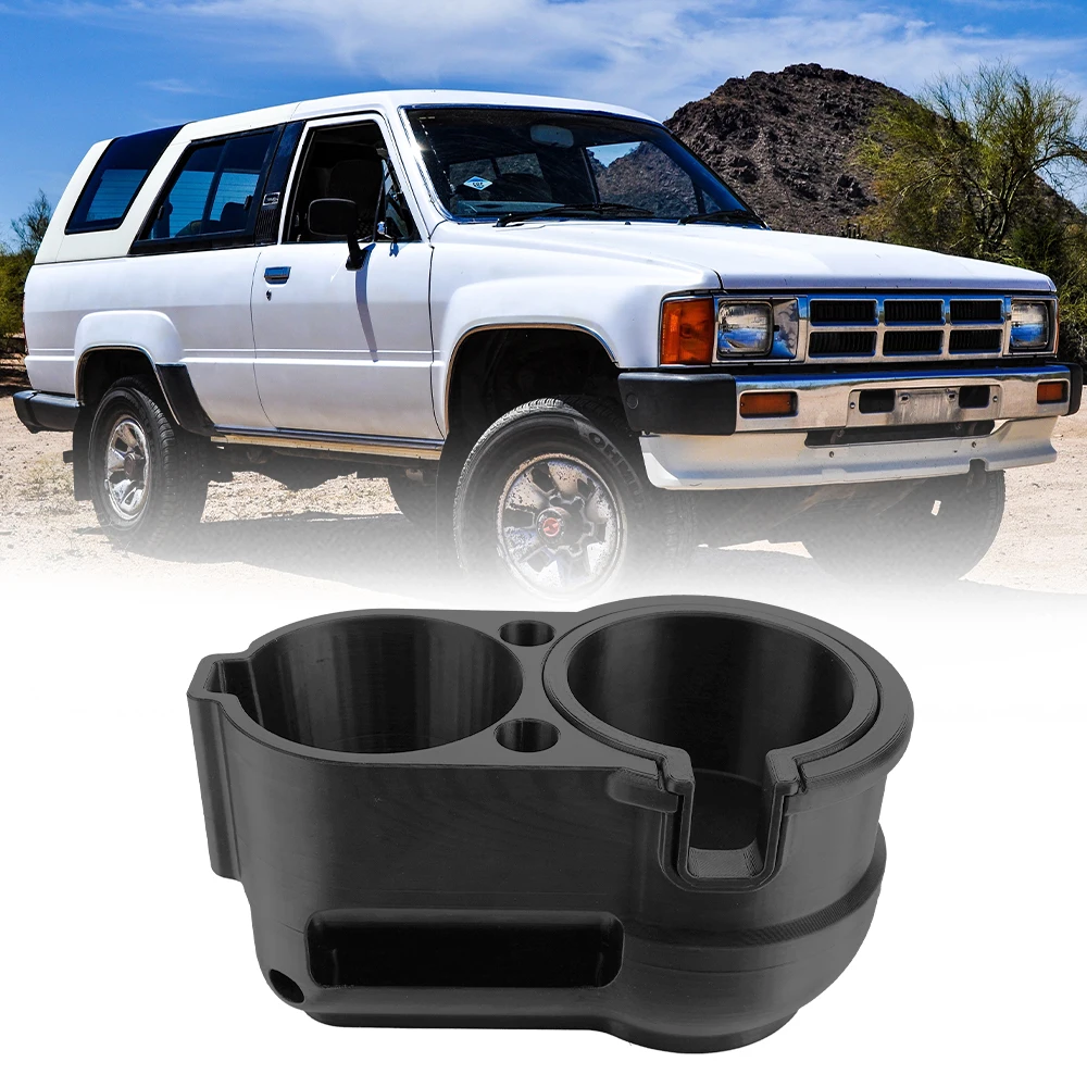 1/2 قطعة حامل الكأس المزدوج مناسبة ل 1996-2002 تويوتا عداء 4-Cup حامل اكسسوارات السيارات الداخلية