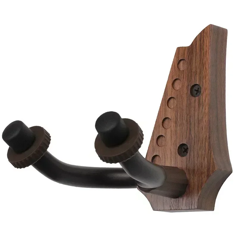 Multi-styles Guitar Wall Mount Hanger Non-slip Instrument Rack Holder for Classical/Folk/Electric Guitar Bass Ukulele Violin