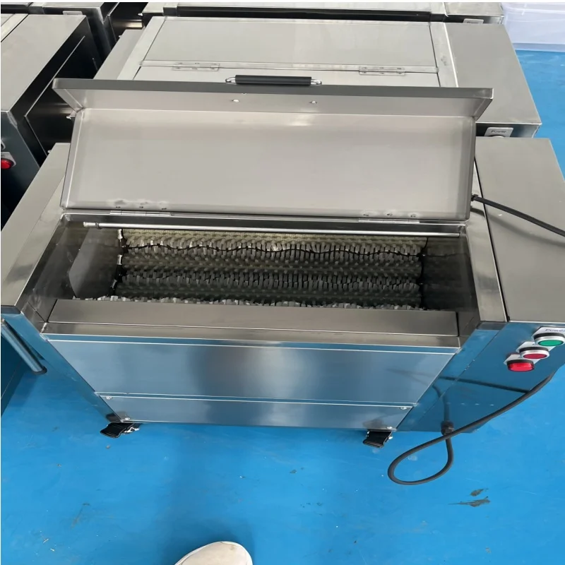 Commercial Potato Cassava hine Ginger Washer Remove Vege Processing Equipment