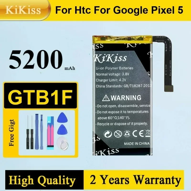 

GTB1F Mobile Phone Battery For HTC For Google Pixel 5