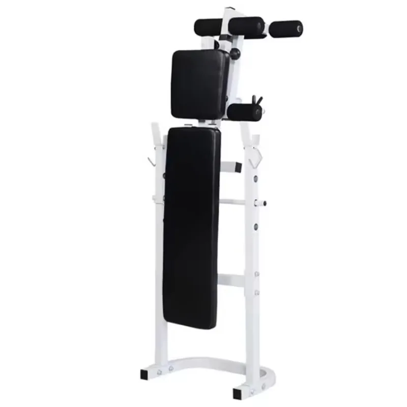 Multi-Function Iron Adjustable Weight Bench-Modern Foldable Design for Indoor Barbell and Dumbbell