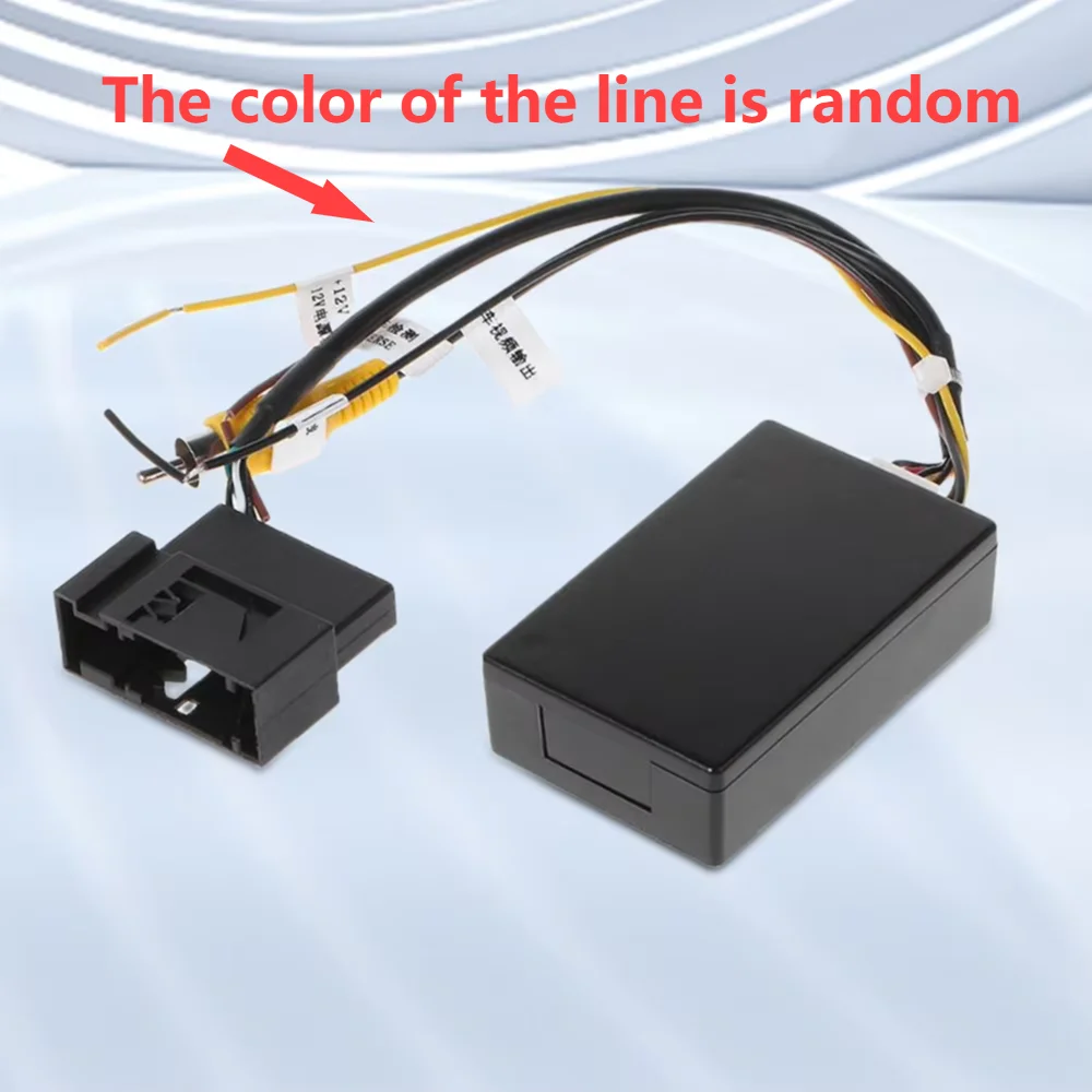 12V Reversing Camera Adapter RGB To AV Backup Camera Converter Reverse Camera Interface for Volkswagen RCD510 RNS510 RNS315