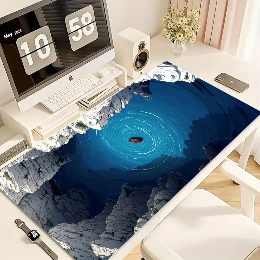 

Canyon Paddling Mouse Pad XXL Computer Accessories Office Game Table Mats Anti-slip Gaming Keyboard Mousepads XL Desk Pads 40x90