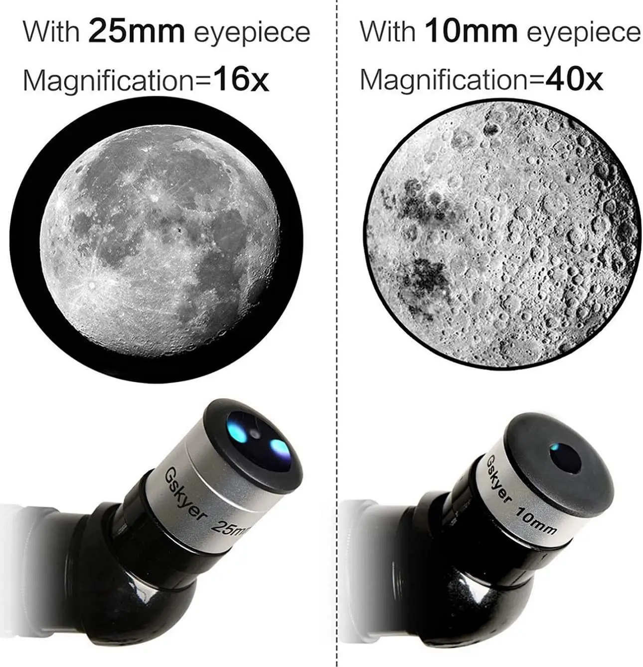 Telescope, Telescopes for Adults, 80mm AZ Space Astronomical Refractor Telescope Kids, Adults Astronomy, German Technolog