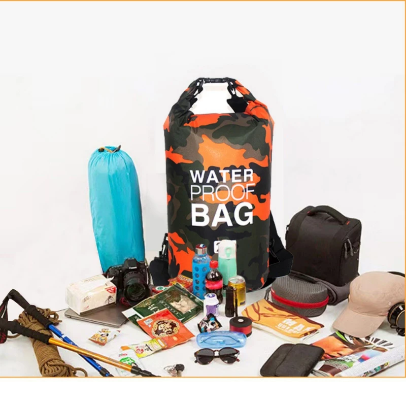 2L- 30L Waterproof Bag Rafting Diving Dry Bag Light Weight Hiking Travel Climbing River Trekking Waterproof Backpack