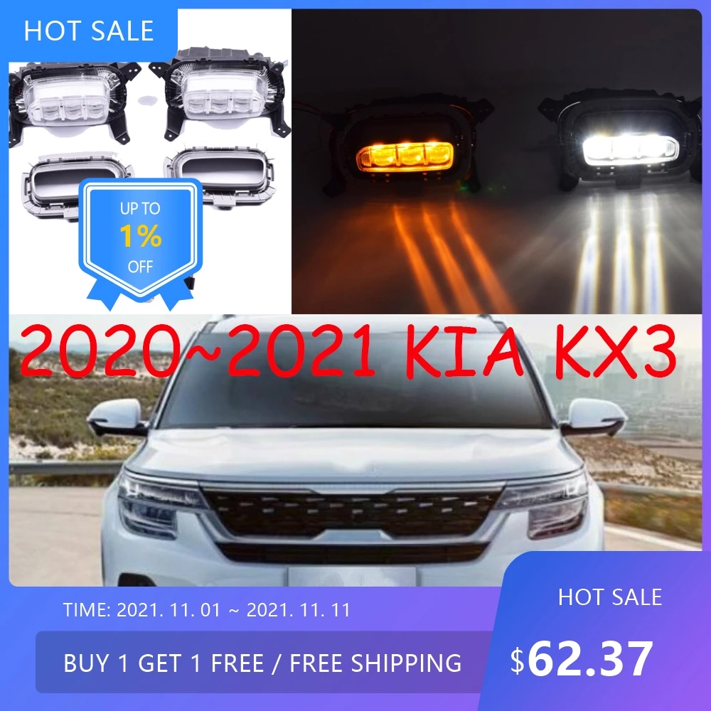 

auto bumper sportage KX3 headlight KX3 daytime light KX 2020~2021y auto accessories LED headlamp for KX3 fog light