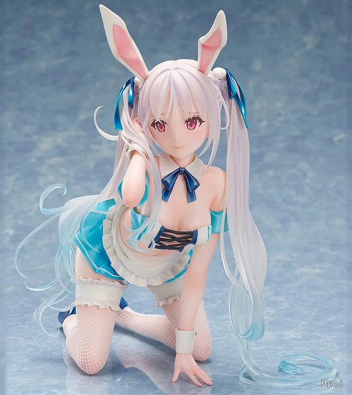 Native BinDing Original: Chris-Aqua blue 1/4 Bunny Girl PVC Action Figure Anime Figure Model Toys Figure Collection Doll Gift