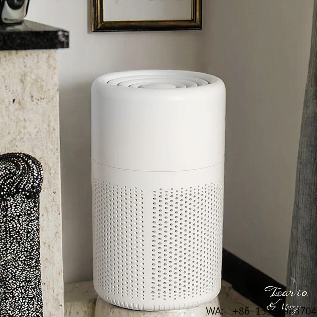 Portable USB Air Purifier for Home Office New Design Desktop Purifier Aromatherapy Formaldehyde Removal HEPA Filter Plastic