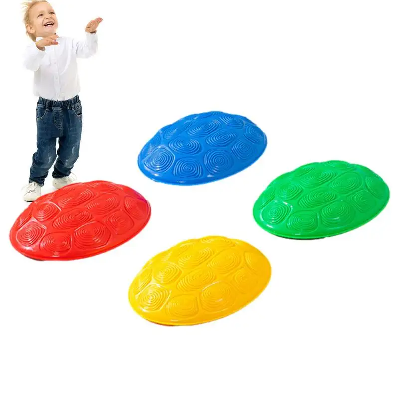 

Balance Stepping Stones Kid Balance Plate River Crossing Stone Christmas Gifts Children Balance Stapel Stones Foam Plate Toys