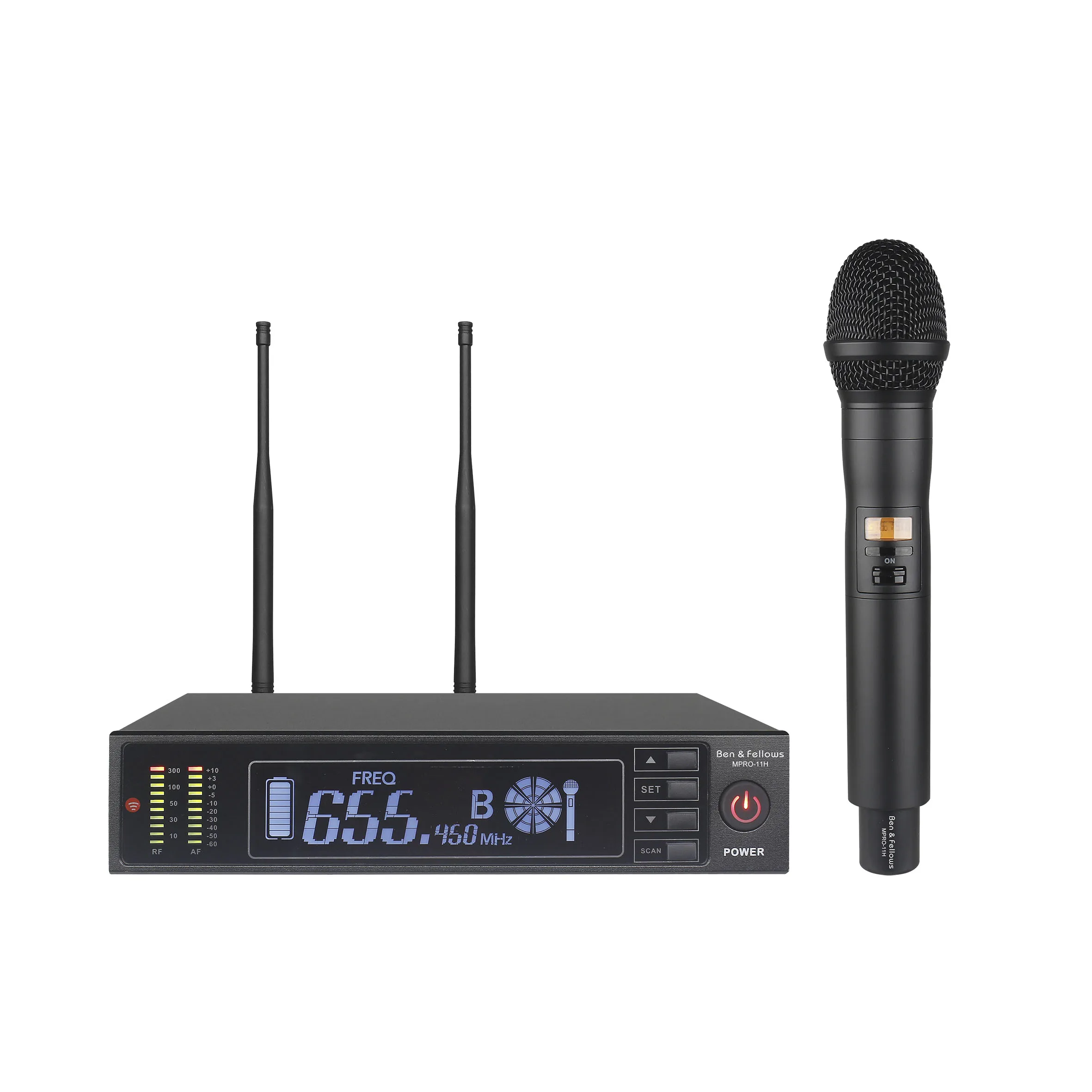 

T True Diversity Accuracy Pro Audio UHF Professional Karaoke Stage Performance Live Streaming Handheld Wireless Microphone