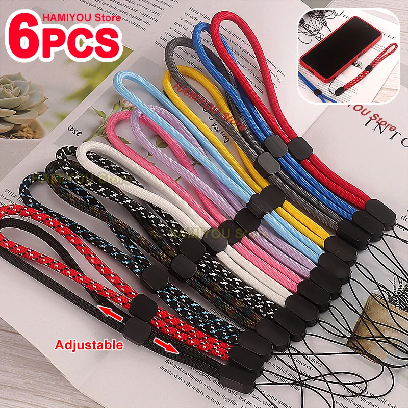Adjustable Mobile phone Strap Wrist Lanyard For iPhone Samsung HUAWEI XIAOMI 13 USB Flash Drives Keys Keychains Camera Key Strap