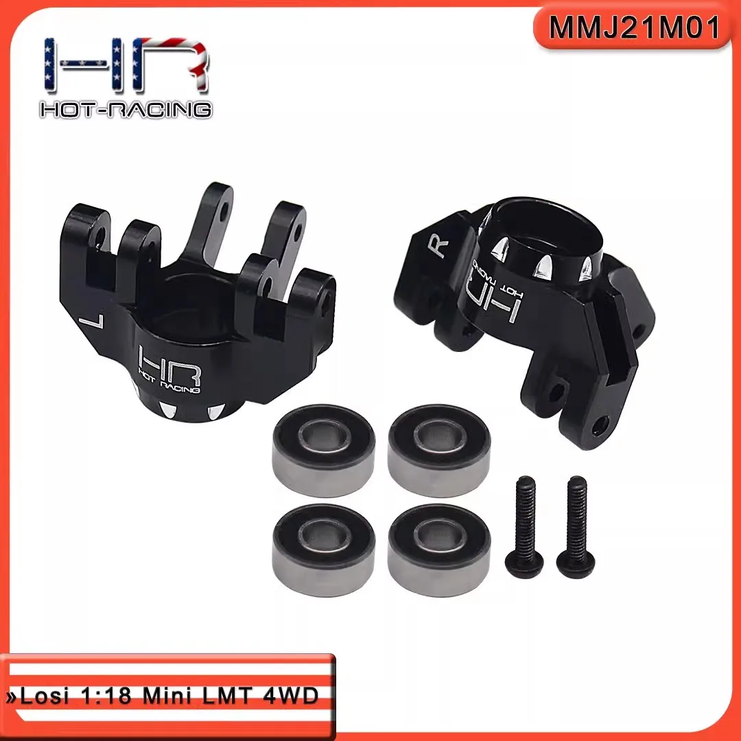 HR Losi 1:18 Mini LMT 4WD aluminum alloy front steering cup enlarged bearing