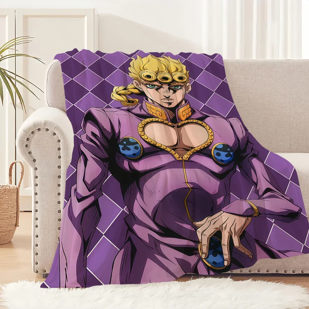 Soft Cozy Plush Throw Blanket for Living Room Office Bedroom  Perfect JoJos Bizarre Adventure Gift for Birthday Kids