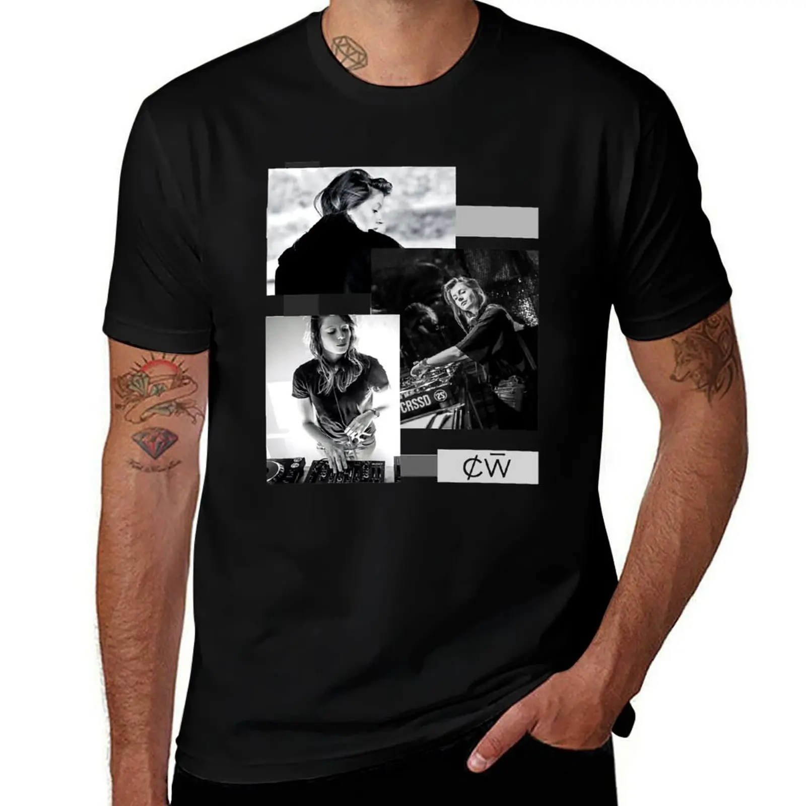 Charlotte de Witte T-Shirt Casual Loose Short Sleeve Tee for Men T-Shirt