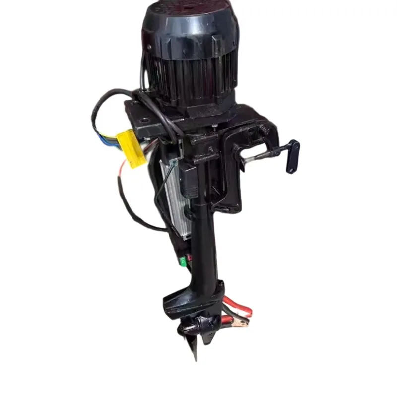 Motor fueraborda sin escobillas de alta velocidad, 48V, 1000/1200/1500W, para pesca, pontón, Kit de conversión de barcos inflables