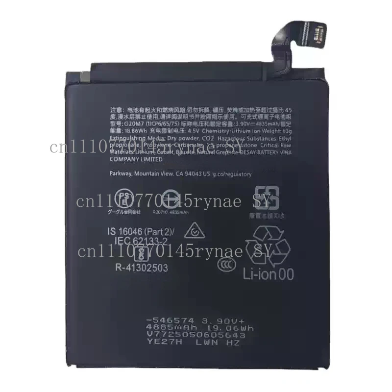Brand New G20M7 GLE28 GD1J6 Battery For Google Pixel 10 10Pro 10Pro XL