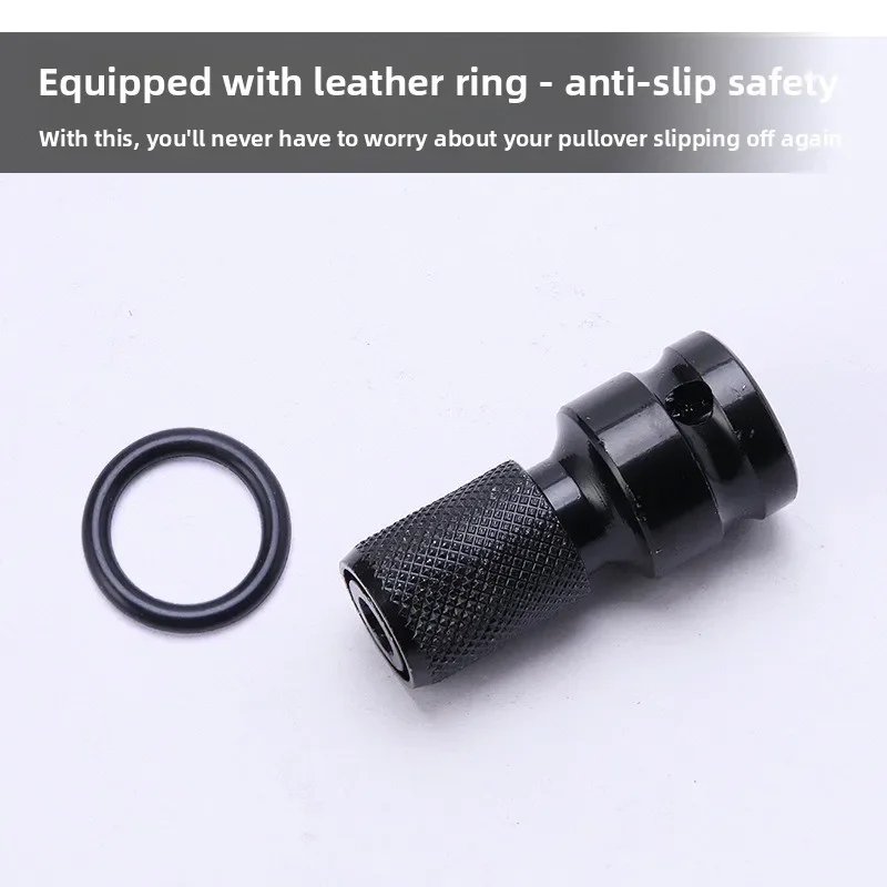 Hot Sell  Quick Release 1/2-Inch Square Drive to 1/4-Inch Hex Female Socket Adapter Converter Chuck Adaptor for Impact and Ratch