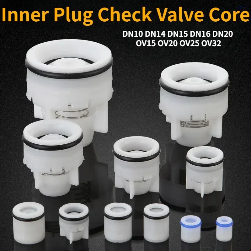 Электромагнитный клапан Plug-in Plastic Non-Return Valve Spring Check Outer Dia. 10-32mm For Aquarium Garden Irrigation Water Meter Valve Орошение — деталь 4