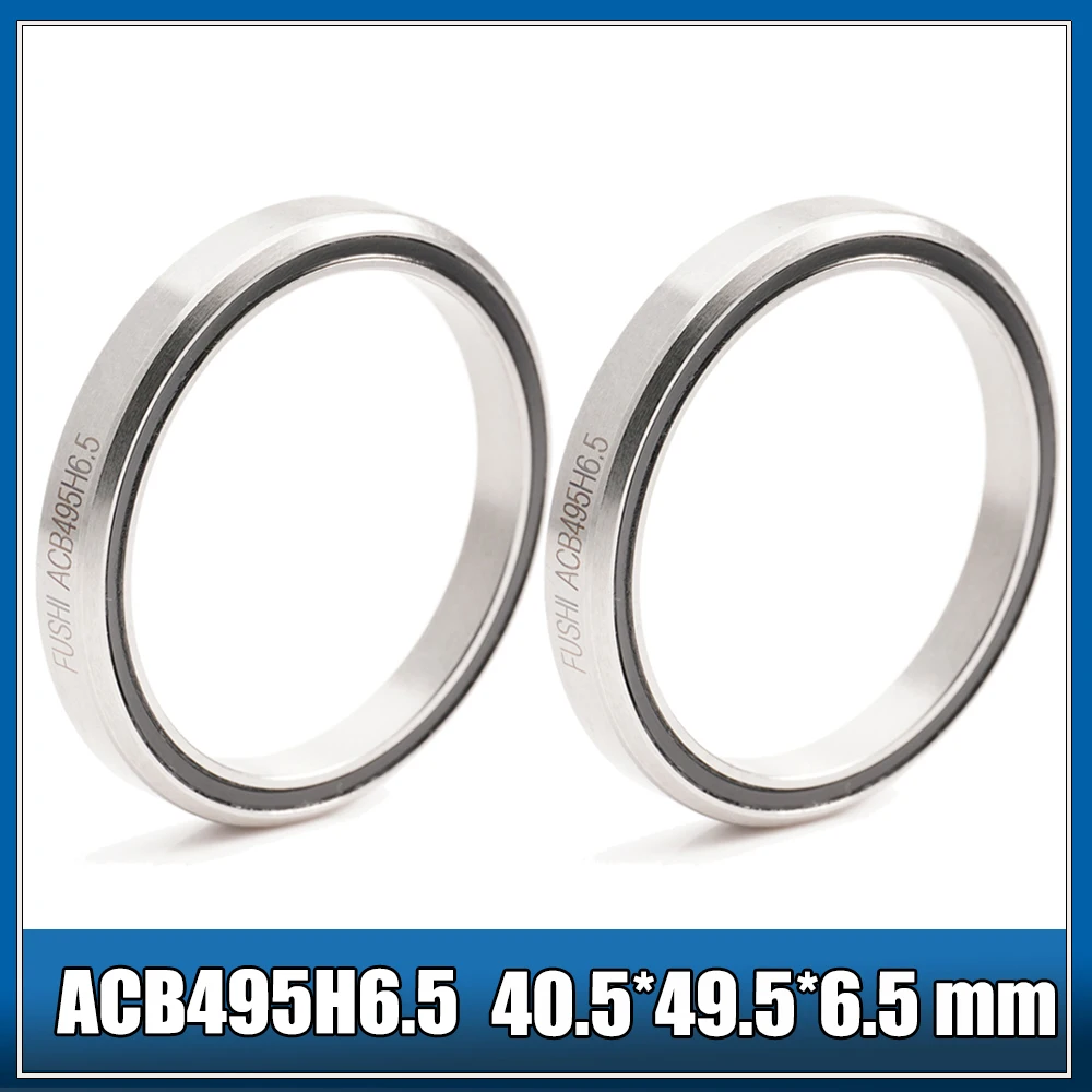 

ACB495H6.5 1PC Road Bike Headset Bearings 40.5*49.5*6.5 mm 45/45 Degree Chrome Steel Tapered Upper Lower ACB Bearing Set