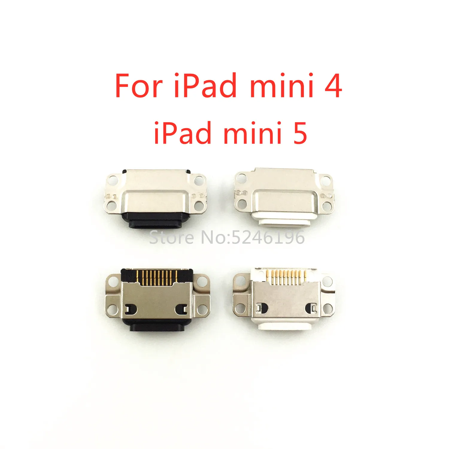

2 шт. новый разъем для зарядки Mini USB Jack для iPad mini 4 для iPad mini 5, запасная часть