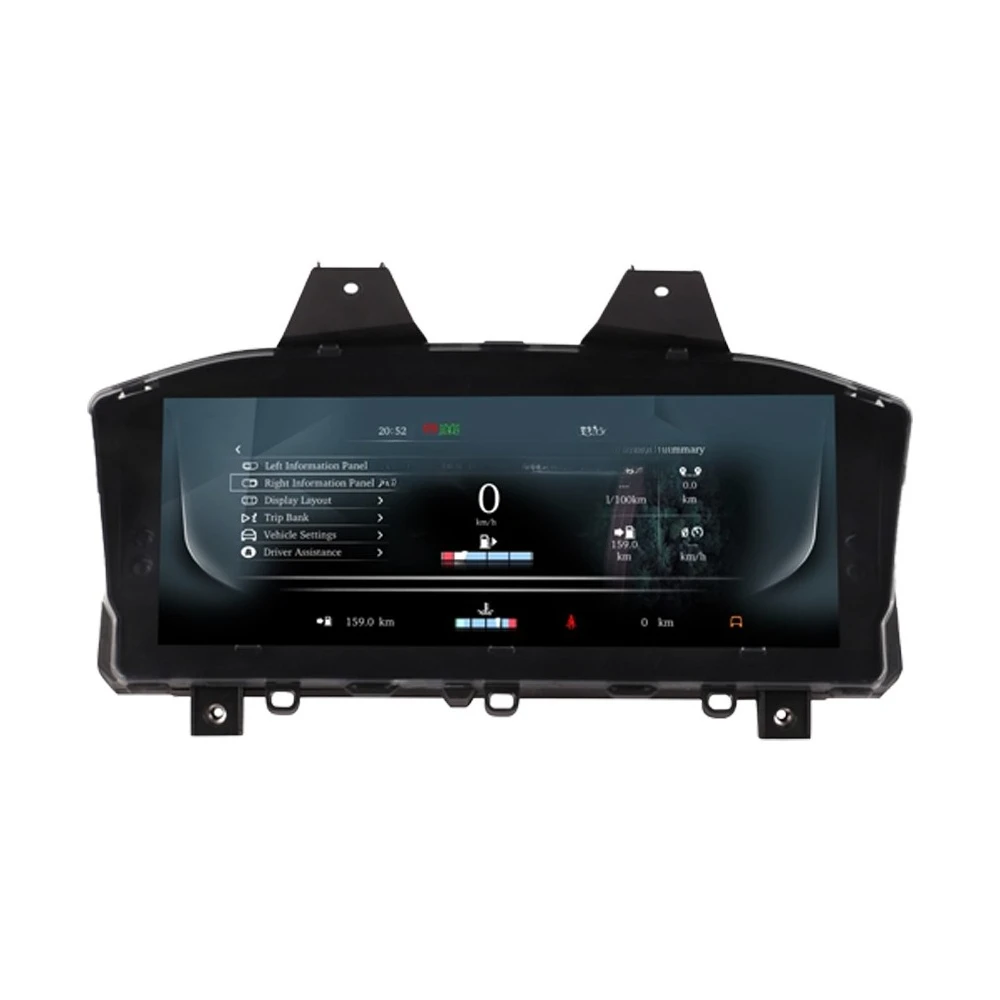 Sport Stylish Digital Trunking Speedometer Display Odometer Dashboard LCD Car Cockpit