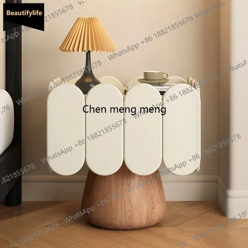 

C85 ExquisiteModern Bedside Table Trendy Versatile Luxury Simple Night Table Classic Glamour Mesa De Cama Bedroom Furniture