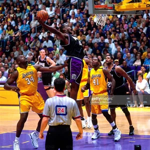 M & N Basketball SK 00/01 Sakrament SW Shorts-Black Classic Vintage NBA Kings Unisex Lose Hosen Erwachsener/Kinder Chris Webber 8 Hauptverkaufs -Sakrament -Könige Basketball - №2