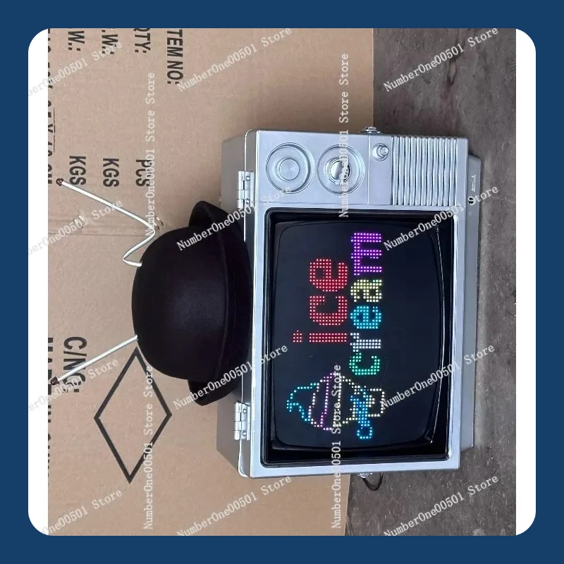 

Винтажный чехол для головы телевизора, Bluetooth, сделай сам, сменная крышка для лица, 12 дюймов, 14 дюймов