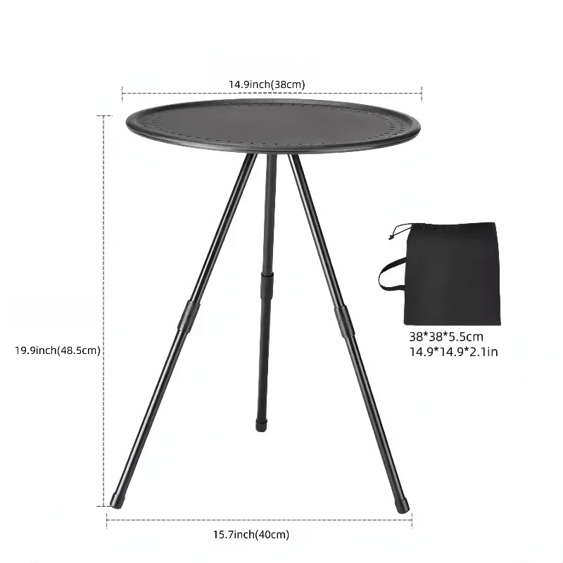 

Portable Tourist Camping Table Lightweight Adjustable Height Camping Table Picnics Salon De Jardin Outdoor Garden Furniture