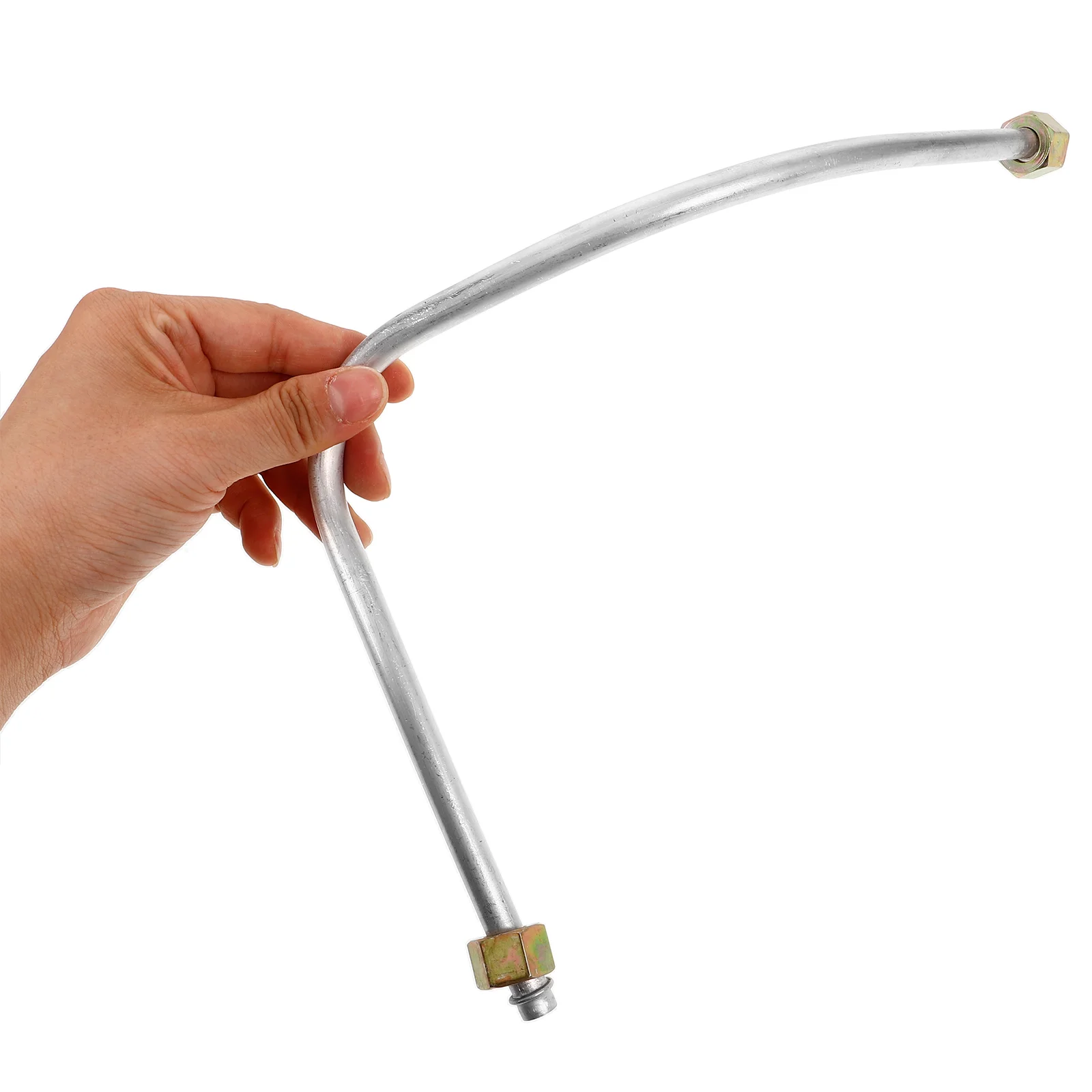 Portable Compressor Exhaust Pipe Hose Tail Aluminum Air Fitting Pneumatic Pipes