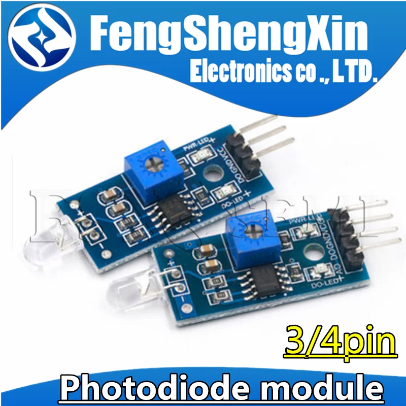 

1pcs/lot Photodiode module detects brightness light-sensitive light detector Photosensitive module smart car for arduino