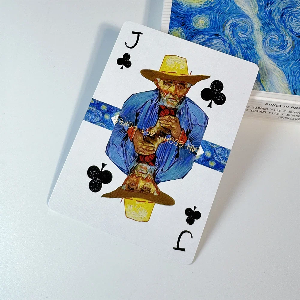 Carte da gioco artistiche premium Mazzo di carte impermeabili da poker classico vintage per feste, riunioni e collezioni