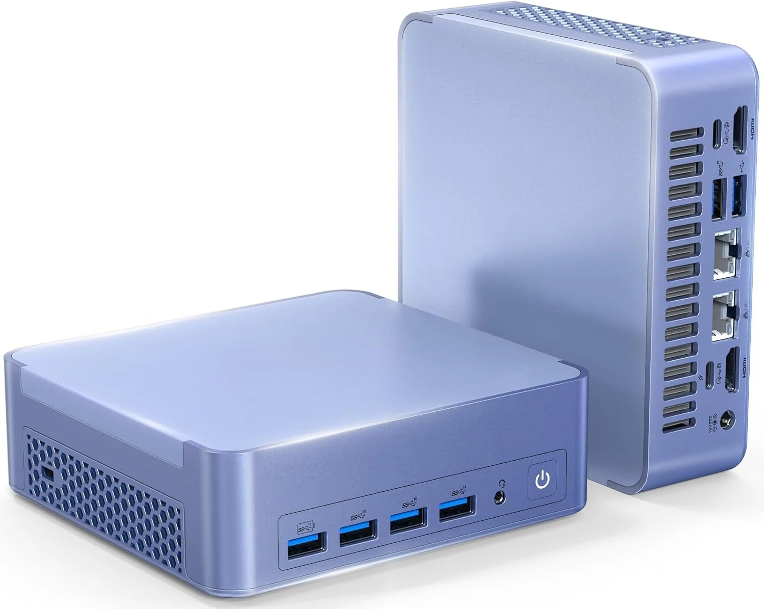 Mini PC AX8 Max, Dual 2.5G Lan AMD Ryzen 7 8745HS (Up to 4.9GHz, 3 Mode) Desktop Computers, Radeon 780M,Factory Direct Sales
