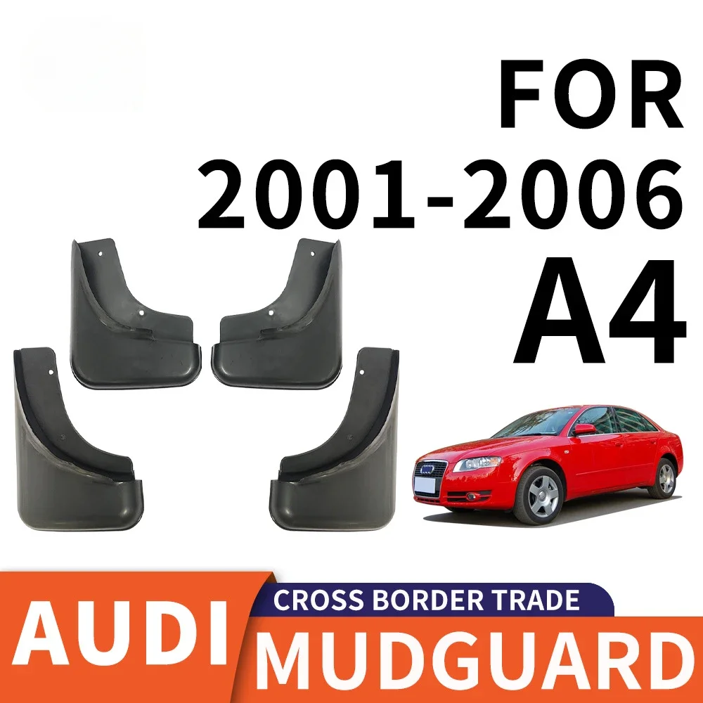 For Audi A4 8E B6 Sedan 2001 2002 2003 2004 2005 2006 Car Mud Flaps Mudflaps Splash Guards Mudguards Accessories