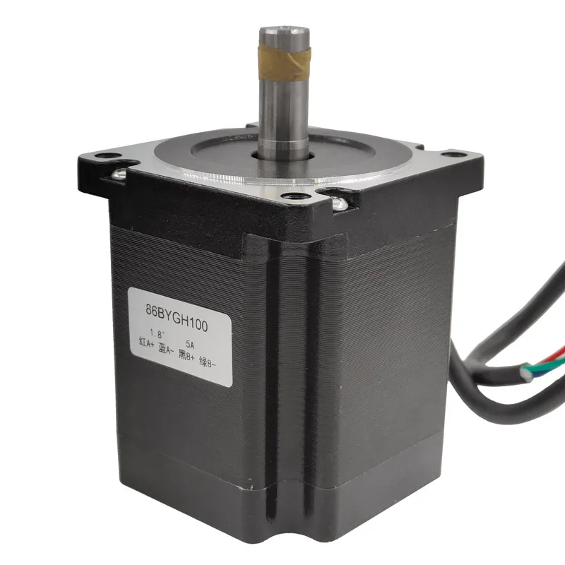 86 خطوة المحرك NEMA34 4.5Nm 6.5Nm 8.5Nm 12Nm 6.0A محرك متدرج D14mm 2 المرحلة لآلة الحفر باستخدام الحاسب الآلي عزم دوران عالي 86BYG DM860H #3