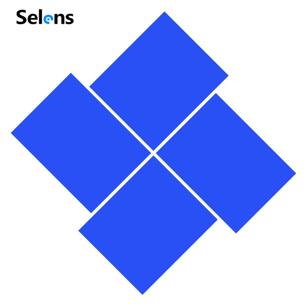 

Selens 40x50cm Lighting Gels Filter Blue CTB Gel Colour Film Color Correction Transparent Sheet for 800W Red Head Spotlight Blue