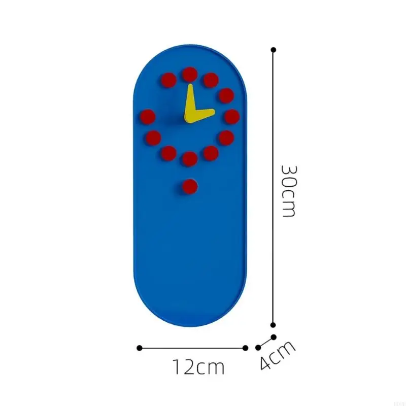 Silents Wanduhren, einfache magnetische Notizuhr, dekorative Uhr, moderne Heimdekoration für Wohnzimmer, Schlafzimmer, Küche – Detail 6