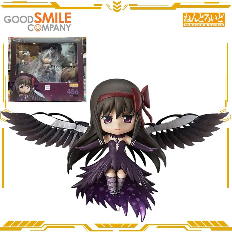 

GSC Good Smile Nendoroid Original Puella Magi Madoka Magica Akemi Homura 456 Action Figure Toys for Boys Girls Gift Collectible