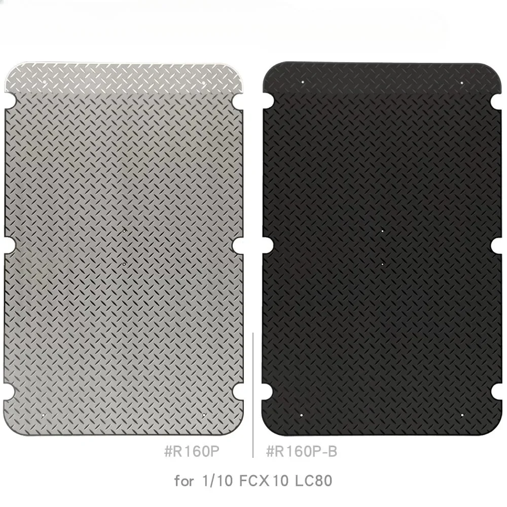 1pcs Metal Roof Luggage Rack base Plate for 1/10 FMS FCX10 LC80 Accessories