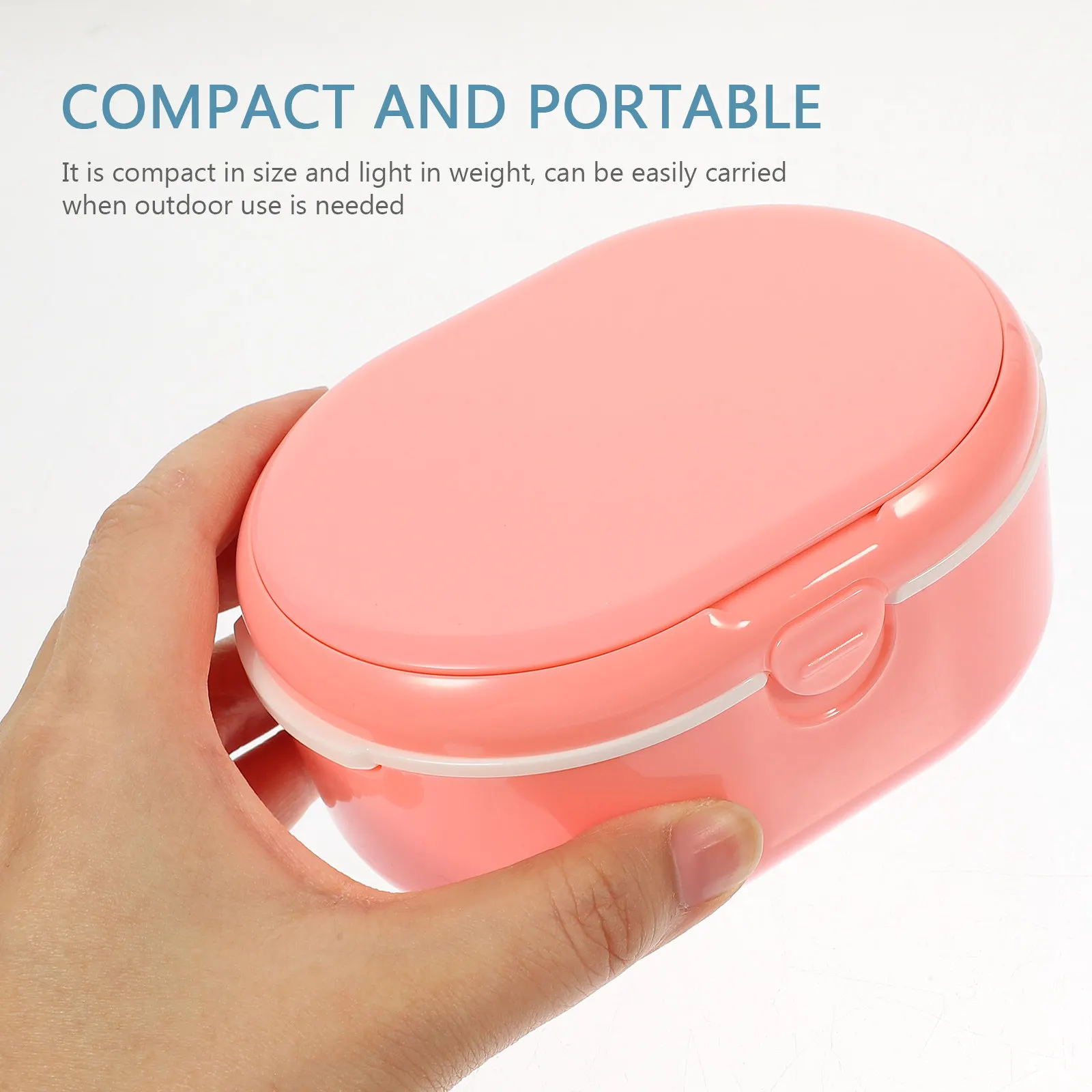 

Портативный многофункциональный футляр для хранения зубных протезов и ортодонтических ретейнеров с двойными полыми слоями, дренажем и функцией очистки