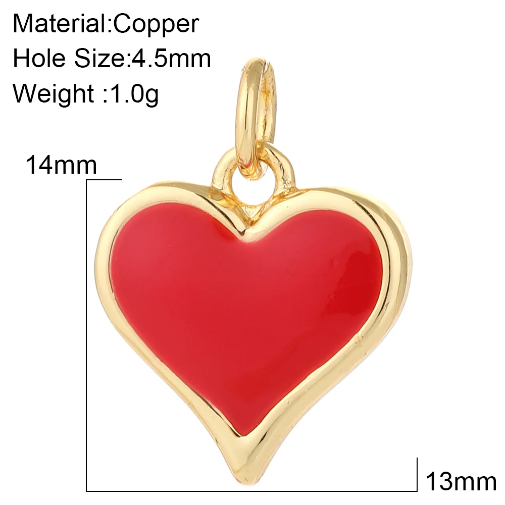 Dopamine Heart Chrams for Jewelry Making Bohemian Gold Color Butterfly Charm Dijes Diy y2k Woman Necklace Earring Bracelet craft